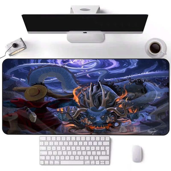 

mouse pads & wrist rests rgb pad office computer keyboard anime large gaming accessories game player desk mat led light ordinary carpet foot