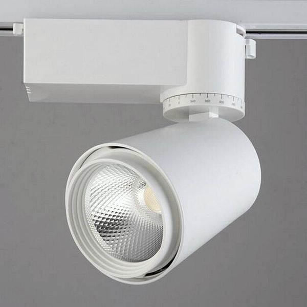 

wholesale retail 10w 15w 20w 30w cree cob led track light spot wall lamp spotlight tracking ac110v/240v lights