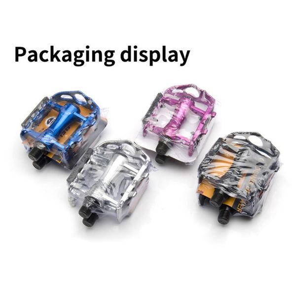 

pedals 4 colors bike foot ultralight mountain bicycle footrest aluminum alloy non-slip pedal road cycling replacement parts