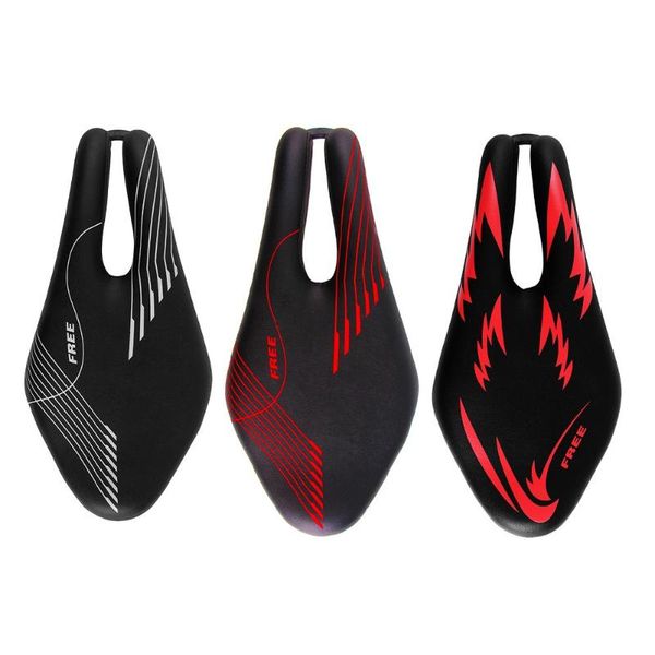 

bike saddles road with round rail seat cycling pu extra soft bicycle mtb comfortable upscale absorber accessory