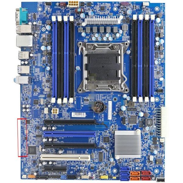 

motherboards original motherboard for lenovo thinkstation s30 e32 x79 server lga2011 03t6736 03t6734 c602 socrates rev 2.0