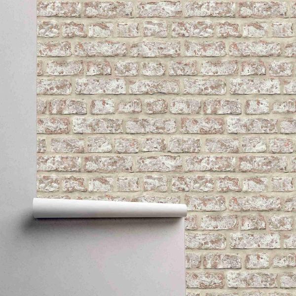 

wallpapers rustic brick wallpaper, non-woven 3d wallpaper papel de pared flc45001