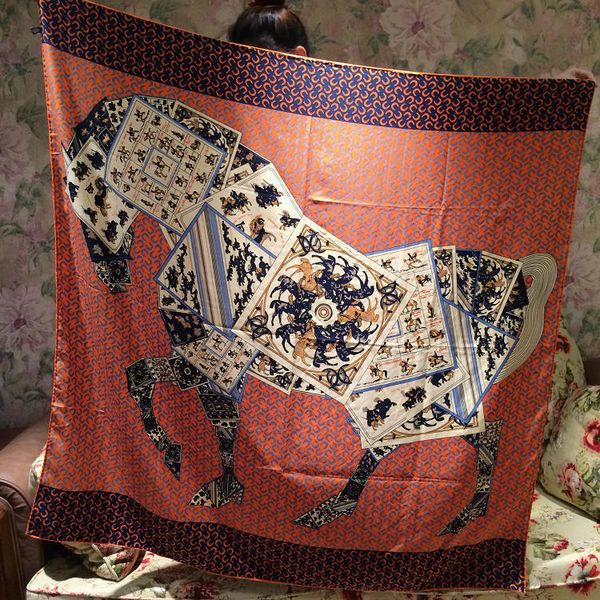 

new high grade autumn and shawl women's winter silk scarf, Blue;gray