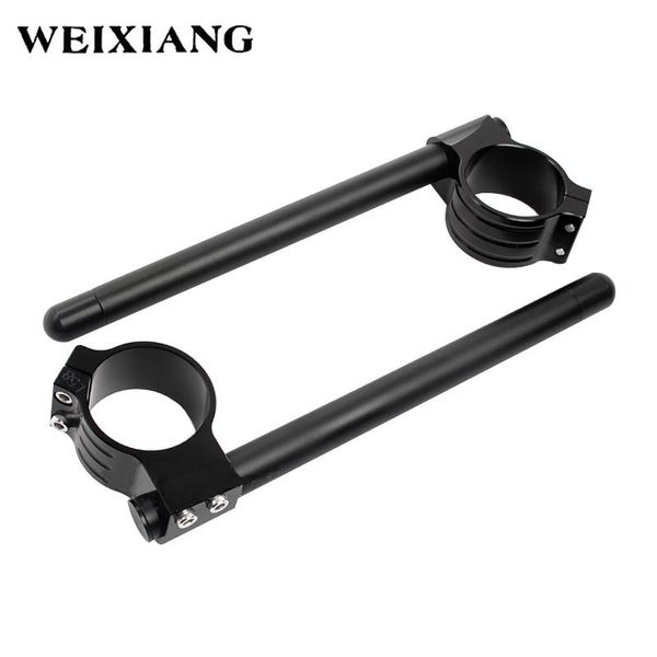 

handlebars motorcycle handlebar universal adjustable cnc 31 32 35 36 39 41 43 45 50 51mm clip on ons fork handle bar cafe racer