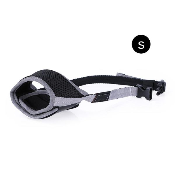 

dog collars & leashes 1 pc small dogs large barking muzzle adjustable pet head collar training supplies mask s m l rrey