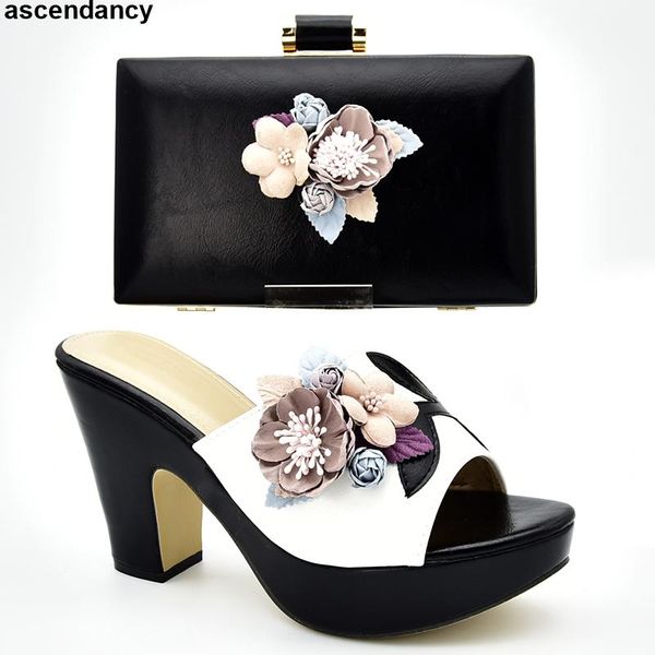 

dress shoes arrival italian shoe and bag set for party in women nigerian with ladies, Black