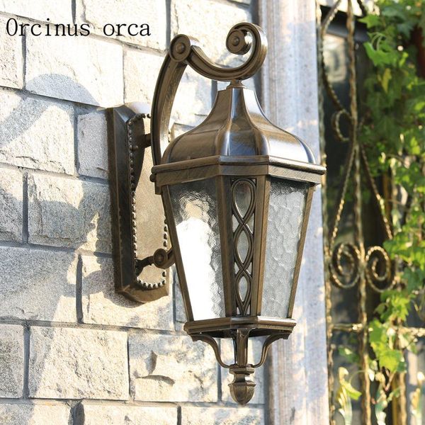

wall lamp american outdoor patio living room corridor balcony modern creative personality led all copper waterproof