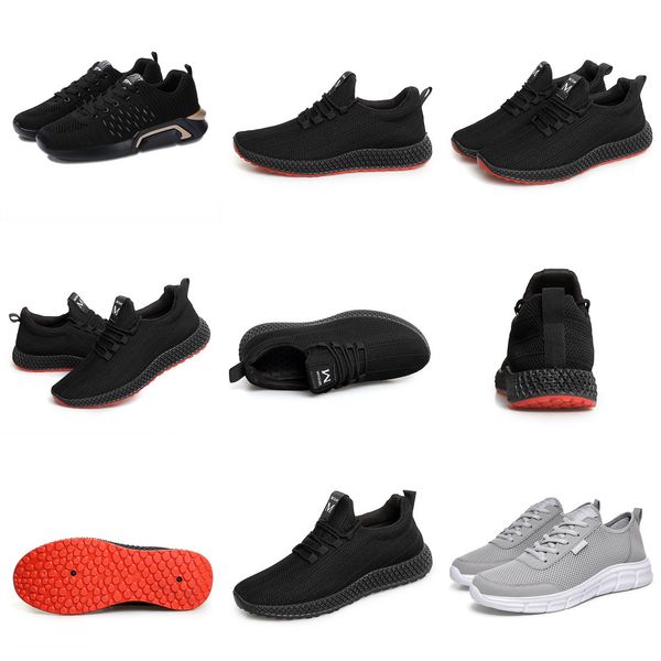 O4ak Casual Running Shoes Confortável Homens RespirantesLides Negro Profundo Cinzento Bege Mulheres Acessórios Boa Qualidade Esporte Verão Moda Andar Sapato 38