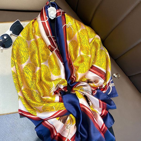 

scarves oversize muslim plain hijab women silk feeling chiffon scarf solid foulard pashmina headscarf shawls and wrap for ladies, Blue;gray