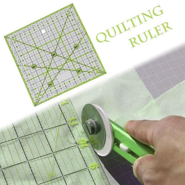 

patchwork tailor craft ironing ruler measuring tool cutting tools diy rule sewing quilting cloth r s7s2 notions &, Black