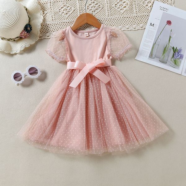 Baby Mädchen Kleid Kleinkind Kinder Party Tutu Pageant Spitze Kleider Kleid für Blumenmädchen