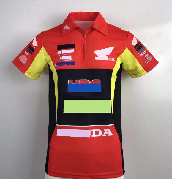 

motorcycle quick-drying lapel overalls sports t-shirt polo short sleeves