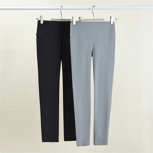 

2021 new lulu yoga pants for women, Gray