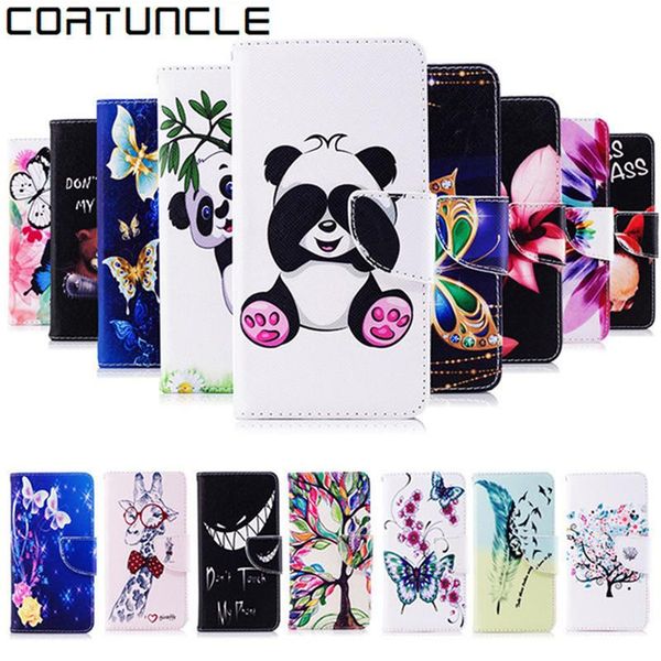 

flip wallet leather case for huawei mate 20 10 lite pro p smart plus 2021 y5 y6 y7 prime phone cover cell cases