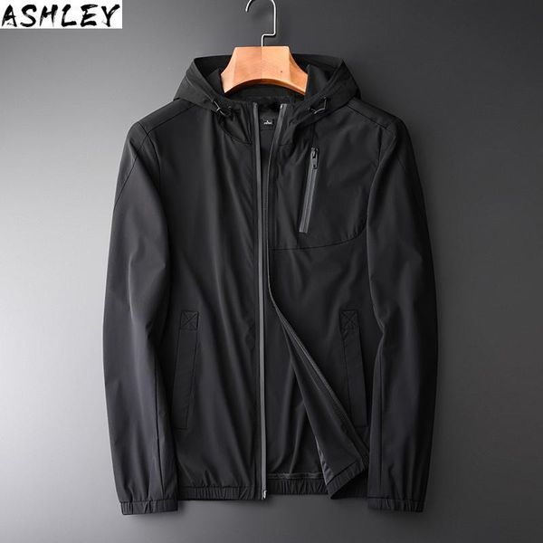 

men's jackets tights zipper hood for men, Black;brown