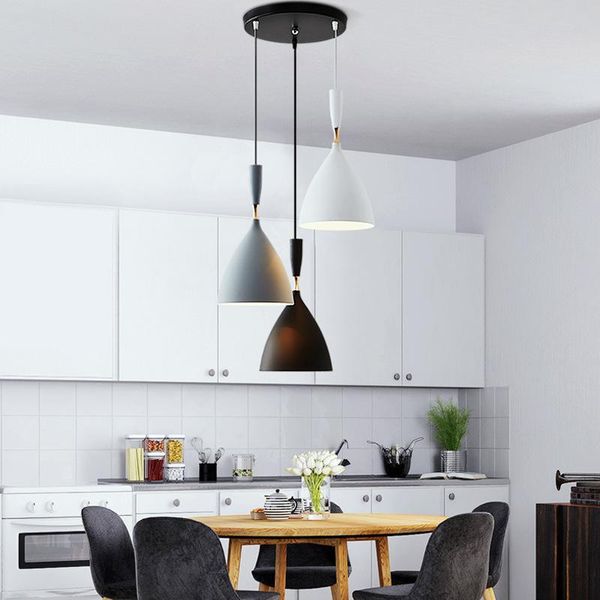 

pendant lamps nordic led light hanglamp kitchen dining bar fixtures lumiere lamp living room