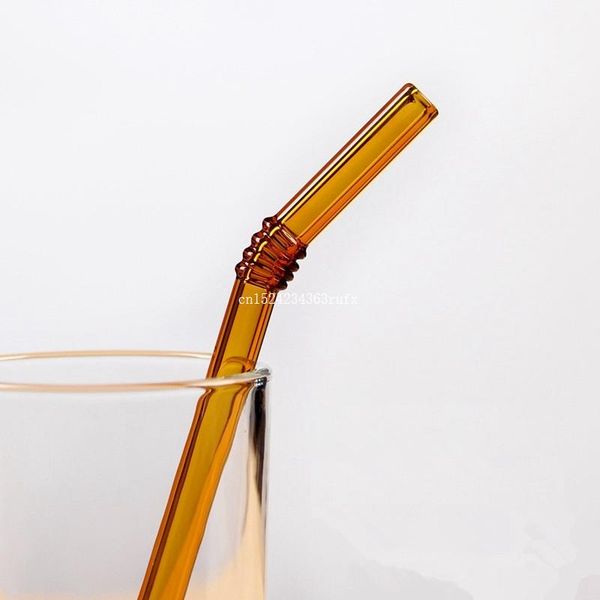 

drinking straws 100pcs pipette special fine curved glass pipet environmental health baby art eco-friendly