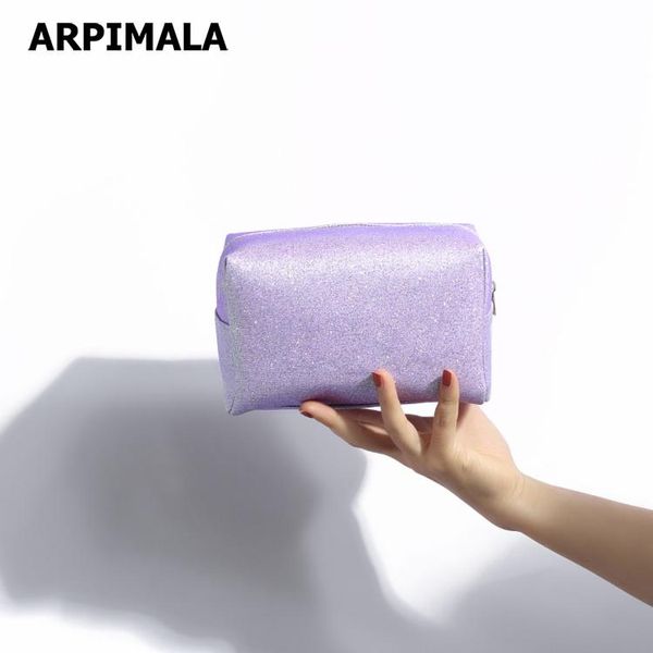 

luxury cosmetic bag travel organizer women daily makeup blingbling case beauty necessary make up storage girl colorful pouch bags & cases