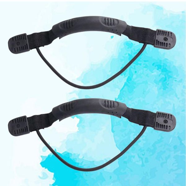 

rafts/inflatable boats 1 pair of kayak canoe boat side mount carry handle with bungee cord for outdoor sport accessories