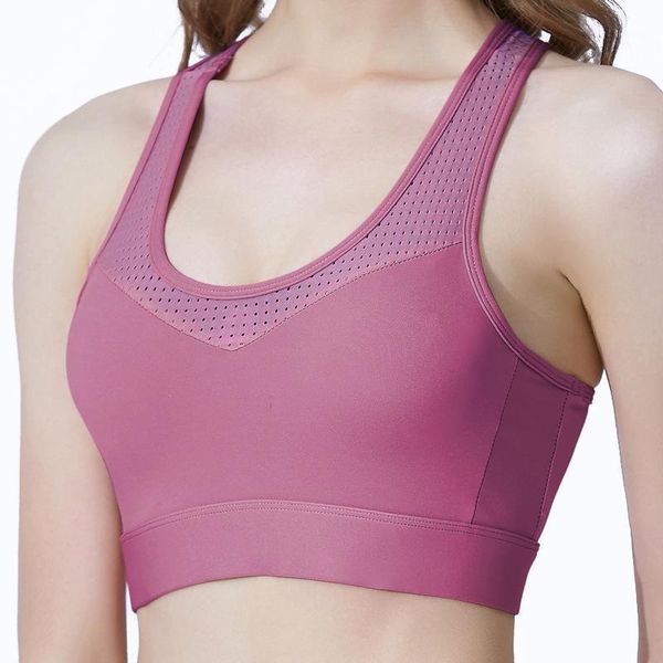 

bustiers & corsets 2021 spring and autumn frameless sports bra shockproof yoga gathering underwear beautiful back knitted vest, Black;white