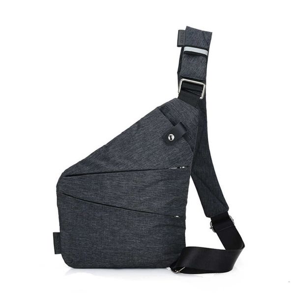 

designer handbags crossbody bag backpack mens canvas chest phone pocket messenger sports multi function men shoulder hand personal anti thef