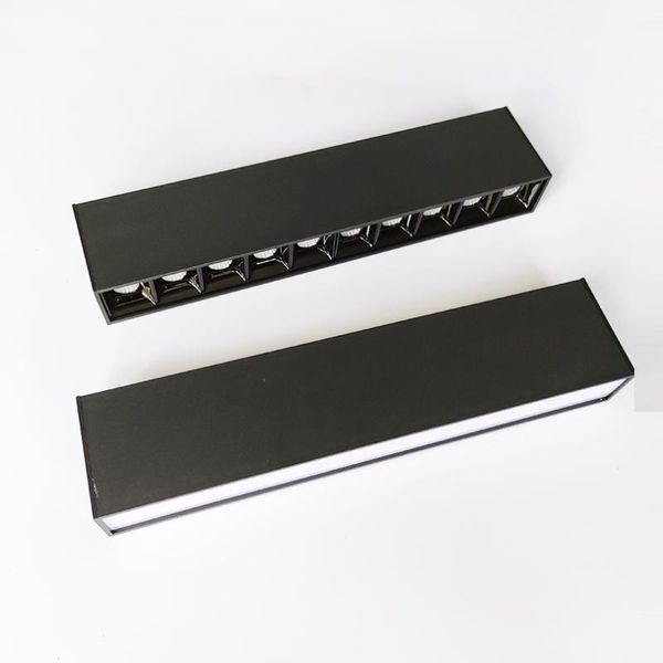 

downlights dimmable 20w led downlight 10x2w spotlight ceiling lamp flood light linear aluminum indoor lighting