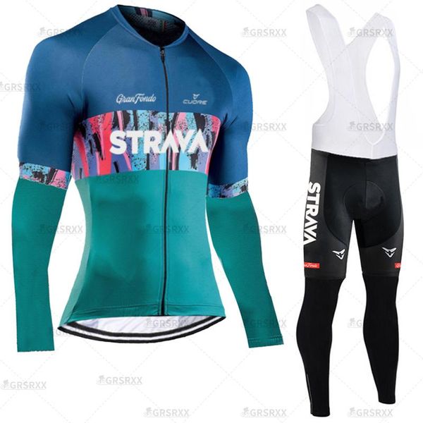 

spring women bike cycling uniform team racing anti-uv long sleeve profession wear comfortable bicycle jersey set sets, Black;blue