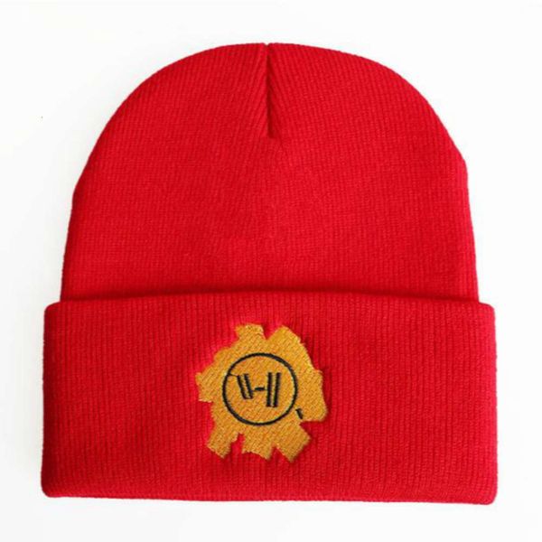 

ball caps twenty one pilots wool embroidered knitting hip hop cold hat, Blue;gray