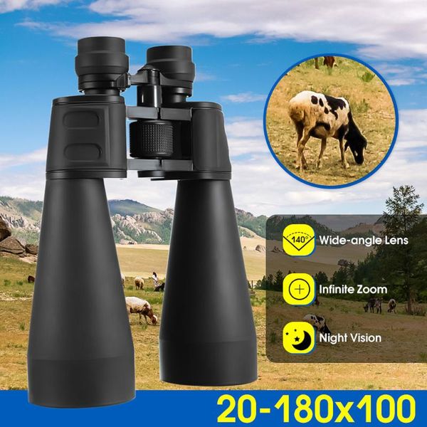 

telescope & binoculars 20x180x100 pocket outdoor professional night telescopio
