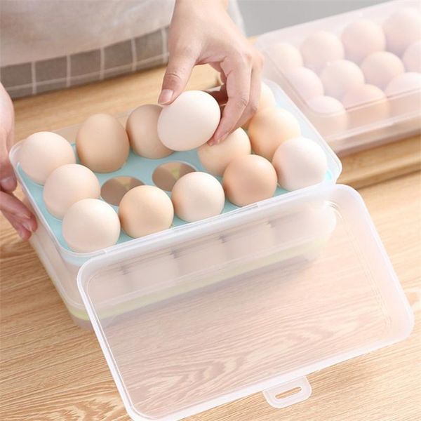 

storage bottles & jars egg box clear container refrigerator case plastic