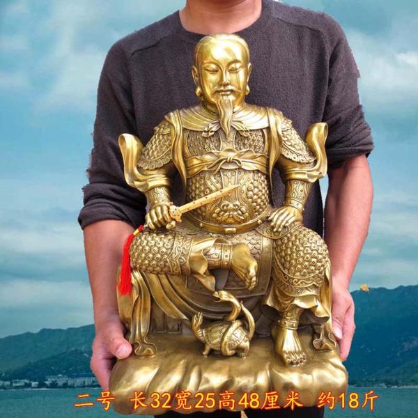 

decorative objects & figurines buddhism taoist home shrine exorcise evil spirits safety good luck efficacious protection zhen wu da di god b