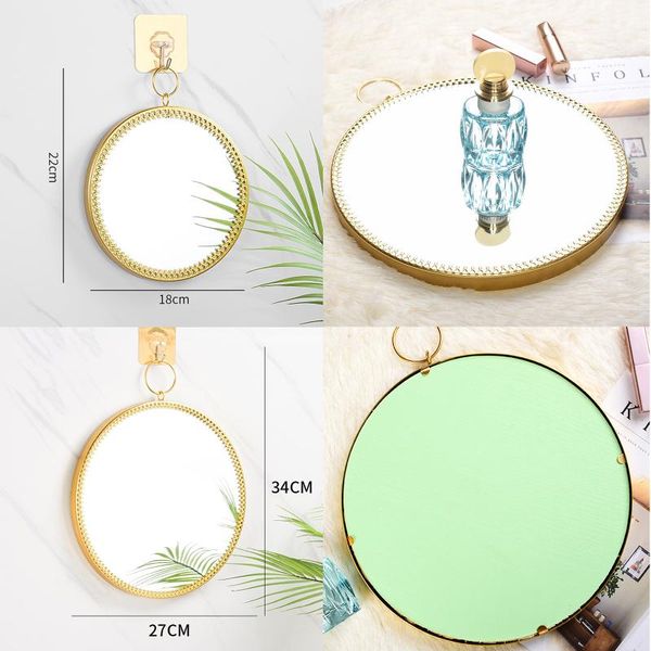 

mirrors wall mirror round makeup dressing mirror, decorative vanity toilet