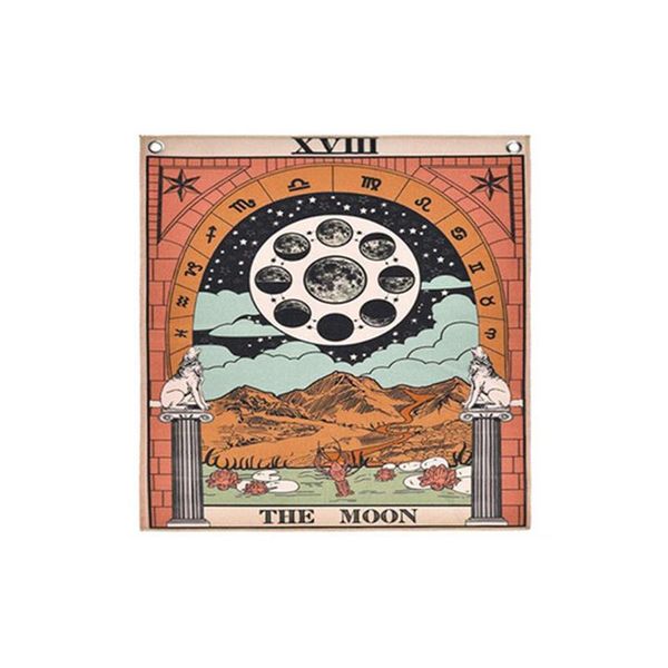 

tapestries hanging blanket tarot design beach party multipurpose polyester tablecloth wall tapestry picnic mat home decoration bedroom