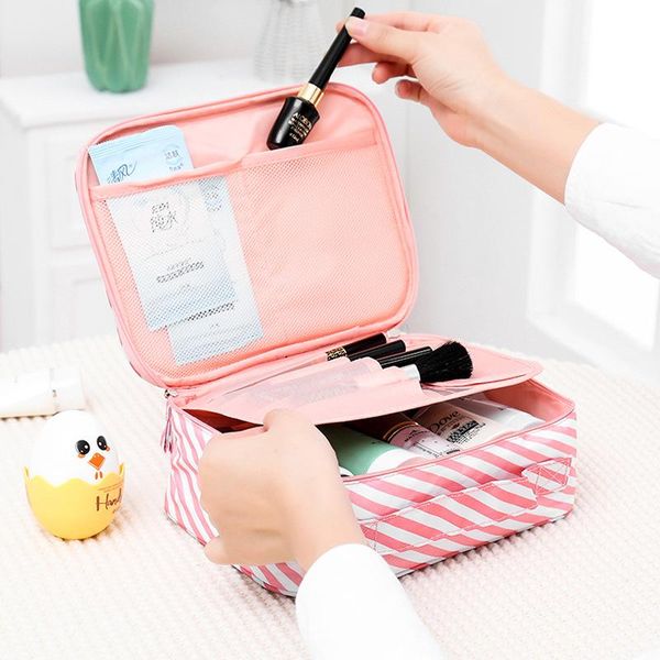 

cosmetic bags & cases outdoor girl bag ladies home travel storage waterproof female