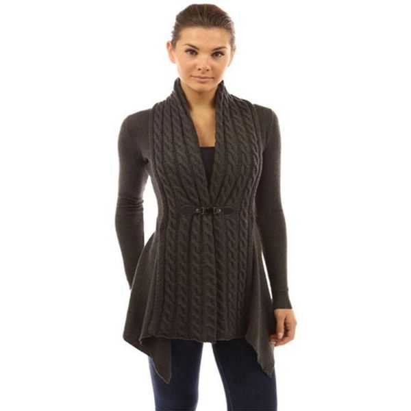 

women's sweaters autumn and winter explosions single button casual cardigan slim fit sweater long sleeve knitted scarf collar outwear, White;black