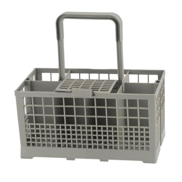 

storage bottles & jars 1pcs universal dishwasher cutlery basket box kitchen aid spare part