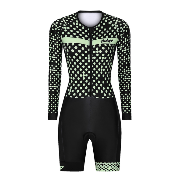

racing sets ciclopp 2021women's long sleeve triathlon catsuit trajes ciclismo mujer ropa cycling jersey maillot team competition costum, Black;blue