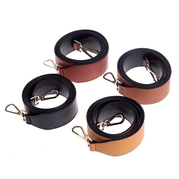 

bag parts & accessories pu material wide strap 4cm can replace the shoulder belt women, Black