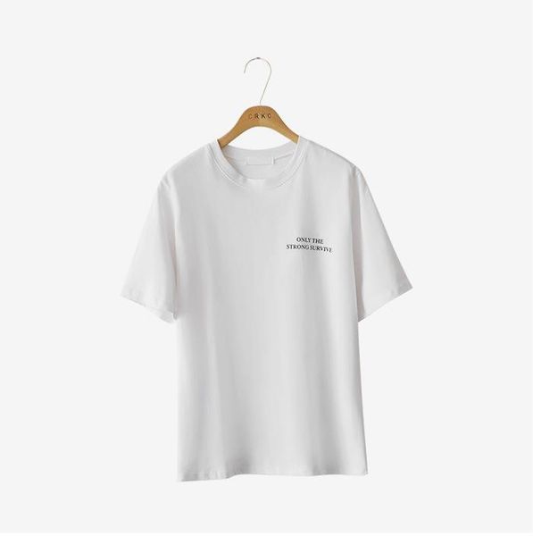

classic summer leisure womens soft short sleeve, White