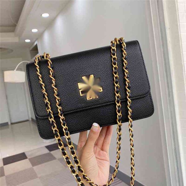 

branded crossbody handbag designer tote bag mini luxurys bags outlet tb flip chain litchi grain cowhide one shoulder messenger fashion women