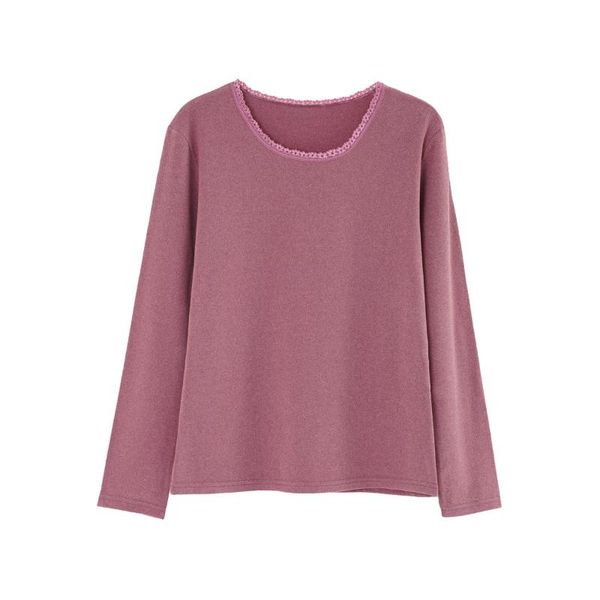 

women's t-shirt autumn clothing style office lady feminine o-neck bottoming shirt female fashion, White