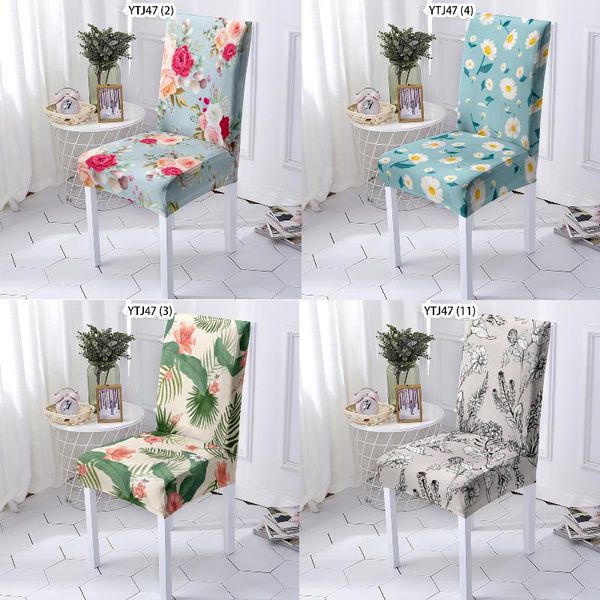 

chair covers peony flower print stool chaise lounge recliner cover wedding makeup office