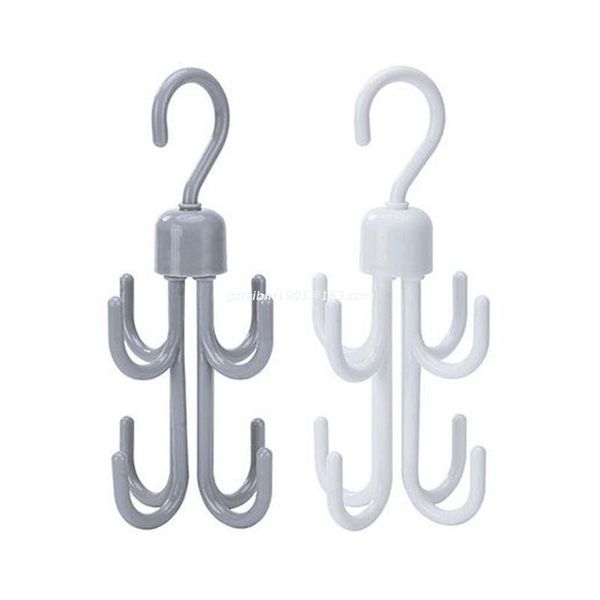 

hangers & racks space saving hanger cabinets clothes rack 360 degree rotation shoes belt tie scarf key hook closet organizer dropship