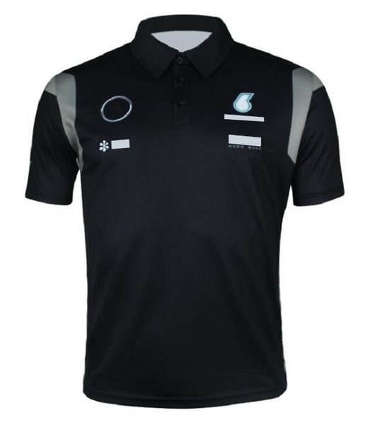 

f12021 racing team t-shirt, men's and women's summer lapel short-sleeved, polyester quick-drying, the same style customized