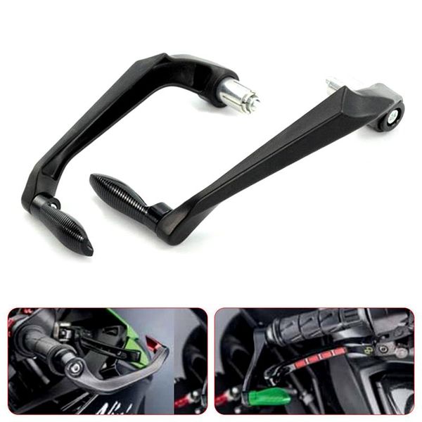 

motorcycle mirrors 1 pair modification anti-fall horn brakes hand lever guard bow cnc protection rod universal motorbike styling