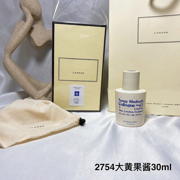 

perfume high-end women men jo malone 30ml tangy rubarb elder flower rose blush blackberry bay fragrance female parfum cologne glass bottle f