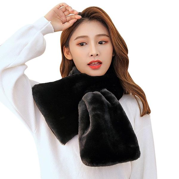 

scarves d 2021 fashion winter women scarf solid button soft wrap hijab casual warm shawls comfortable plush, Blue;gray