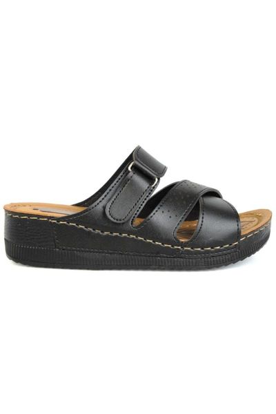 

slippers 459-8 hyacinth black daily casual women 's
