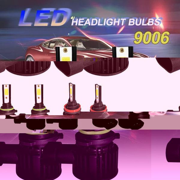 

headlight 6000k 200w 8000lm low beam bulbs high power for car headlights