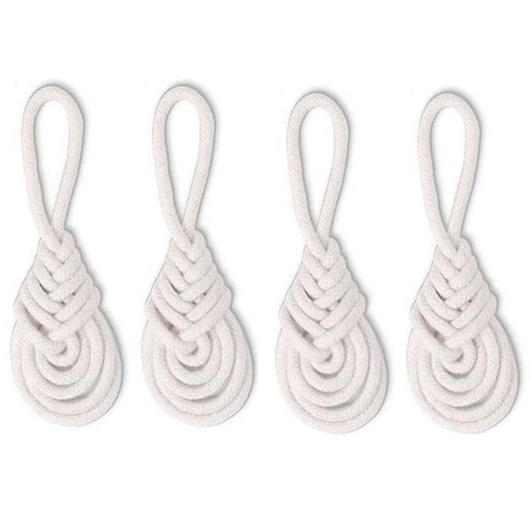 

4pcs cotton rope napkin ring european style holders dinner table decorate diy handmade crafts party supplies rings